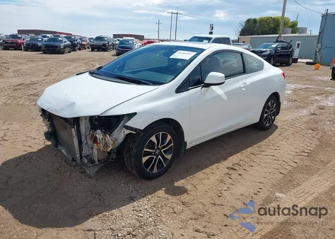 2013 Honda Civic Ex из США, поврежденный, VIN 2HGFG3A81DH503938